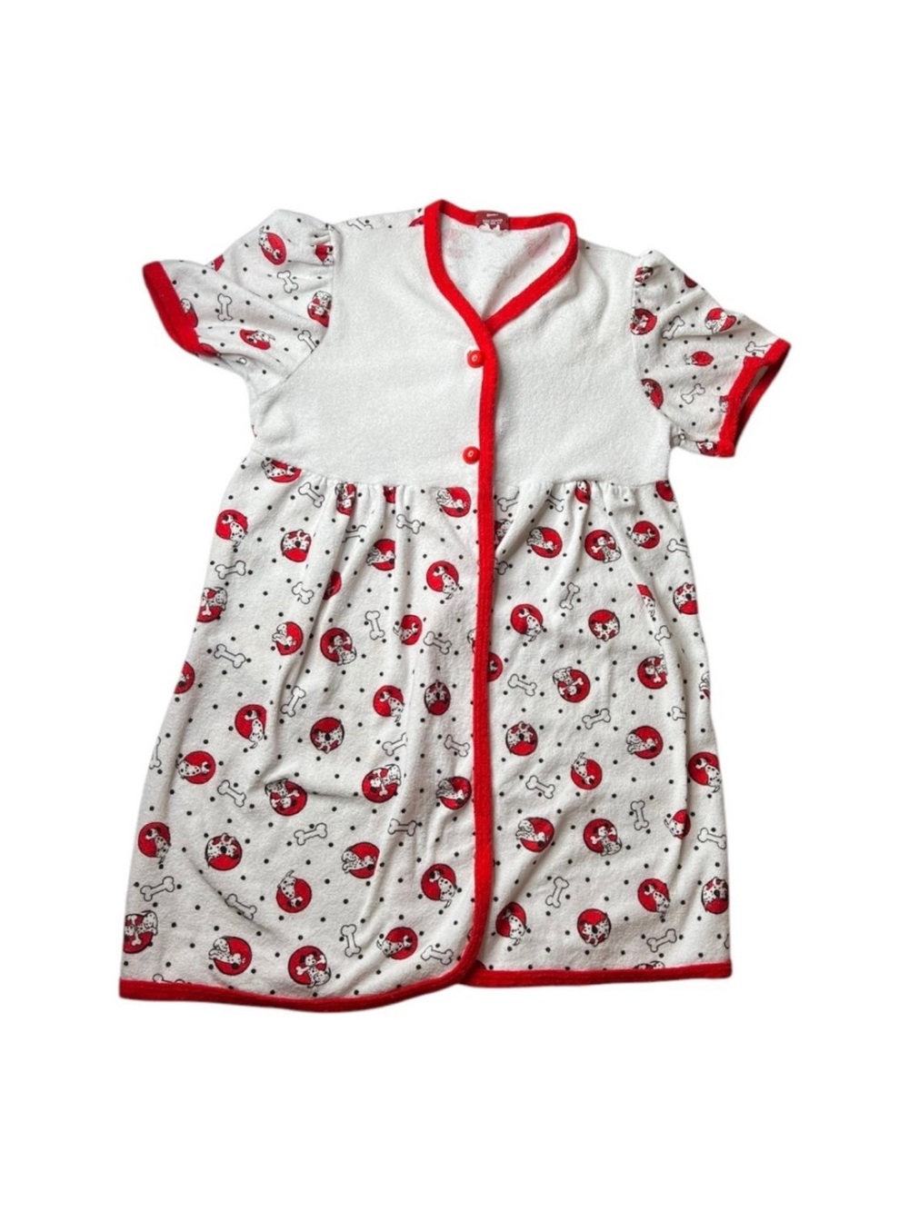Disney 101 Dalmatians 90s Vintage Kid's Robe No Size Tag